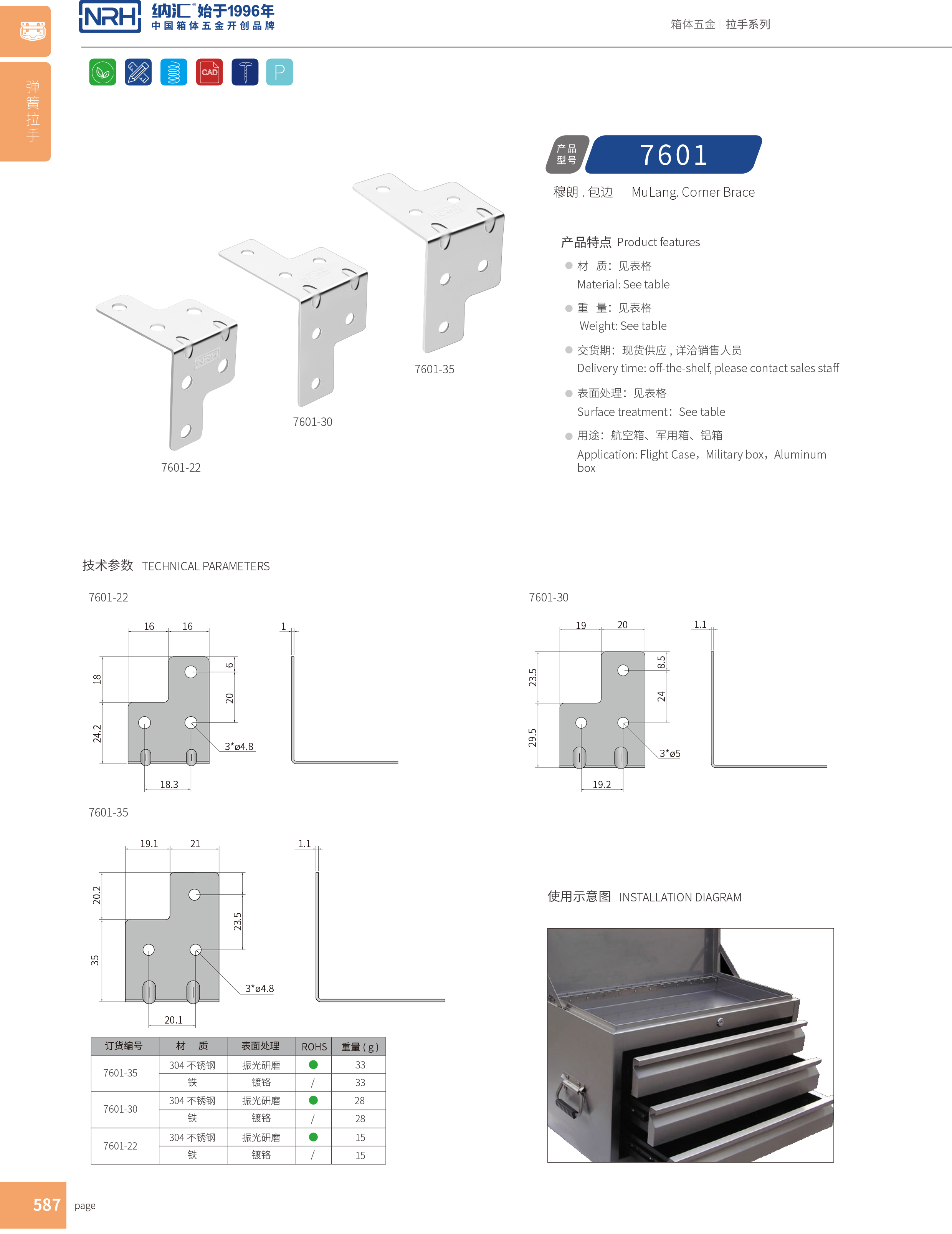 包边7601-22箱包五金护角_直角三角护角_NRH国产色无码精品视频国产麻豆包边 